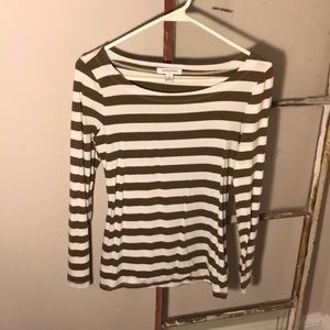 Banana Republic long sleeve striped shirt
